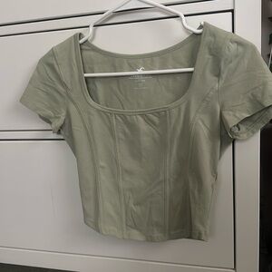 Green Hollister Tee